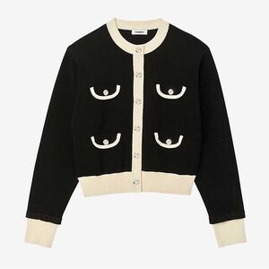 SANDRO Murcie Two Tone Cardigan size 2